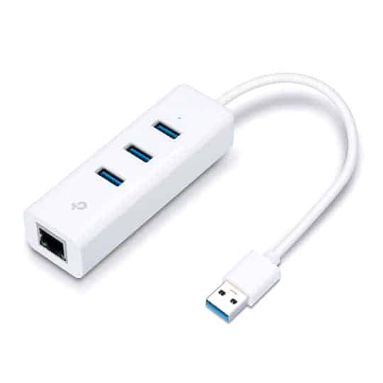 TP-LINK 3 Port USB 3.0 Gigabit Ethernet Adapter